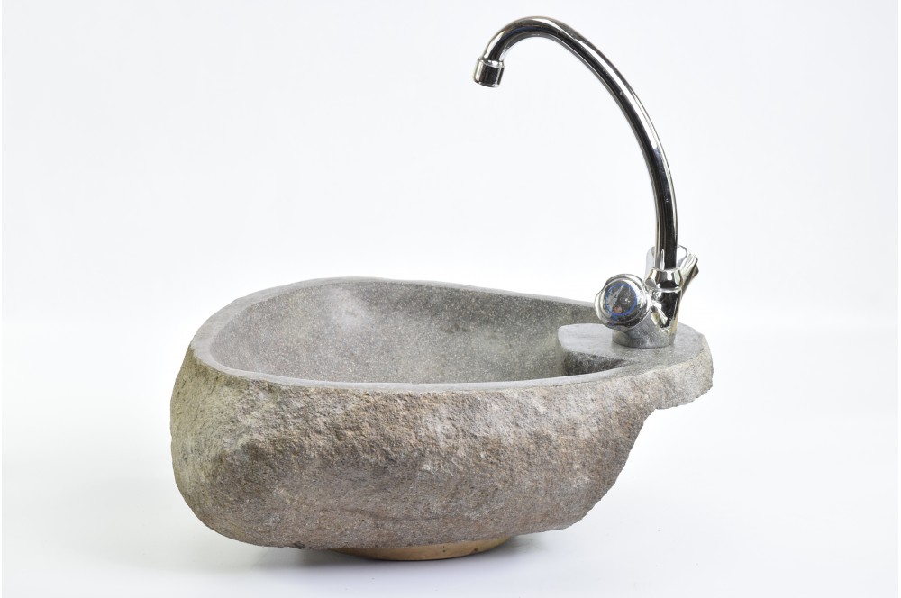 

Умивальник з мармуру RIVER STONE Industar s20-4178-1 43 х 40 см Асиметрична