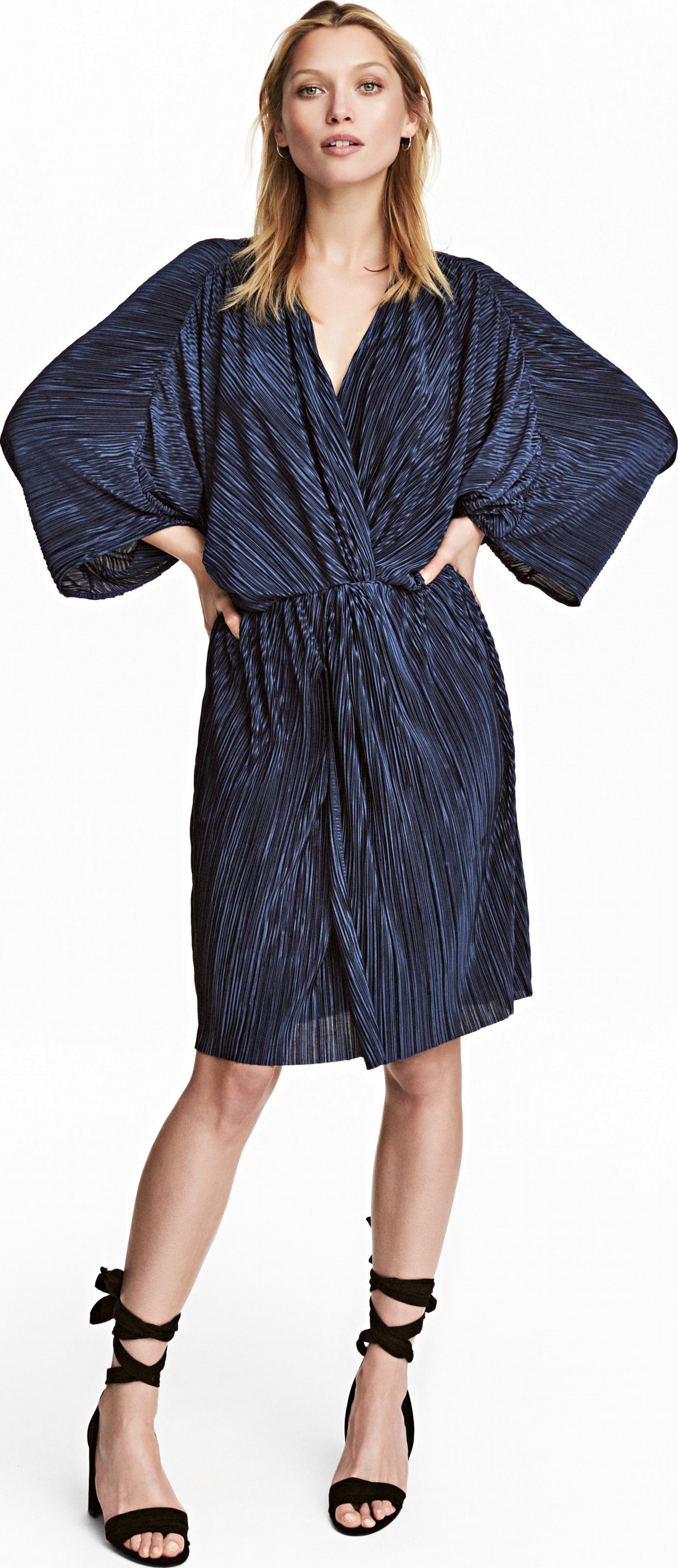 

Платье H&M XAZ057630JKZH  Темно-синее, Платье H&M XAZ057630JKZH S Темно-синее