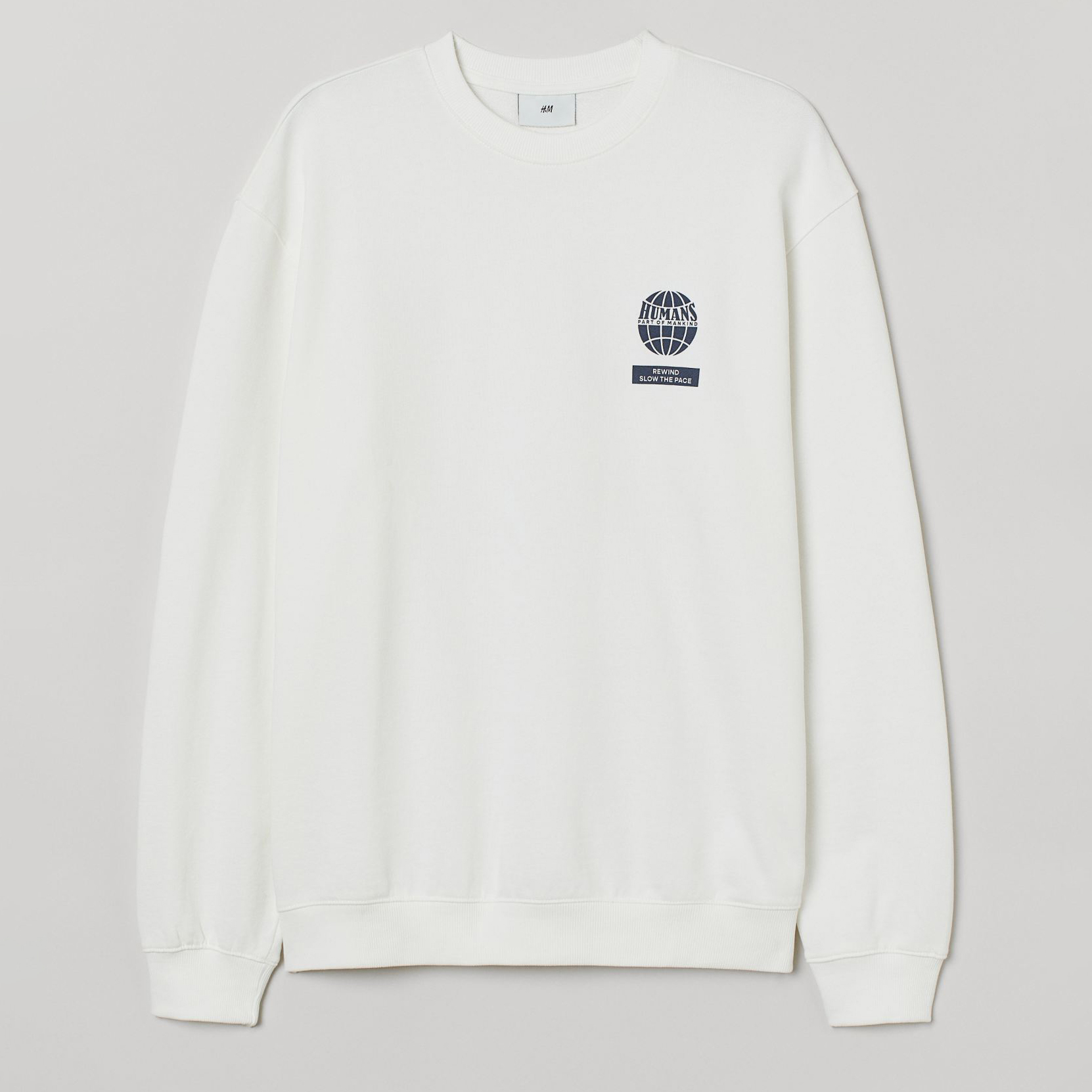 

Свитшот H&M 811-951262  Белый, Свитшот H&M 811-951262 XL Белый