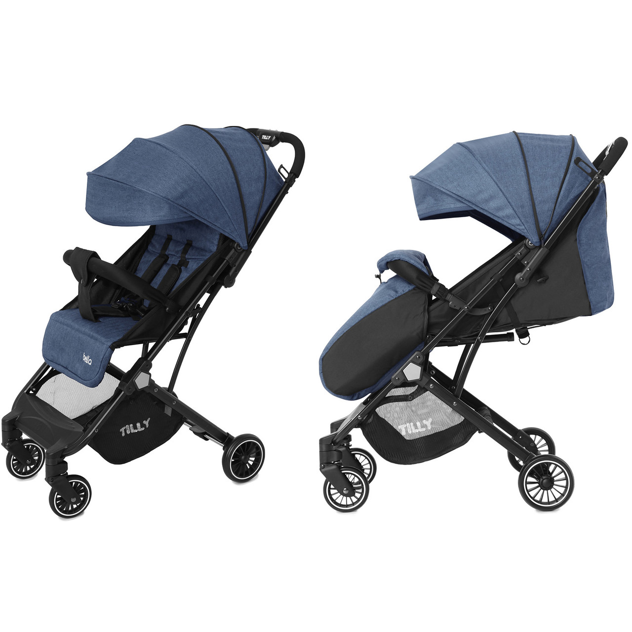 

Коляска прогулянкова Tilly Bella T-163 Sky Blue + дощовик S