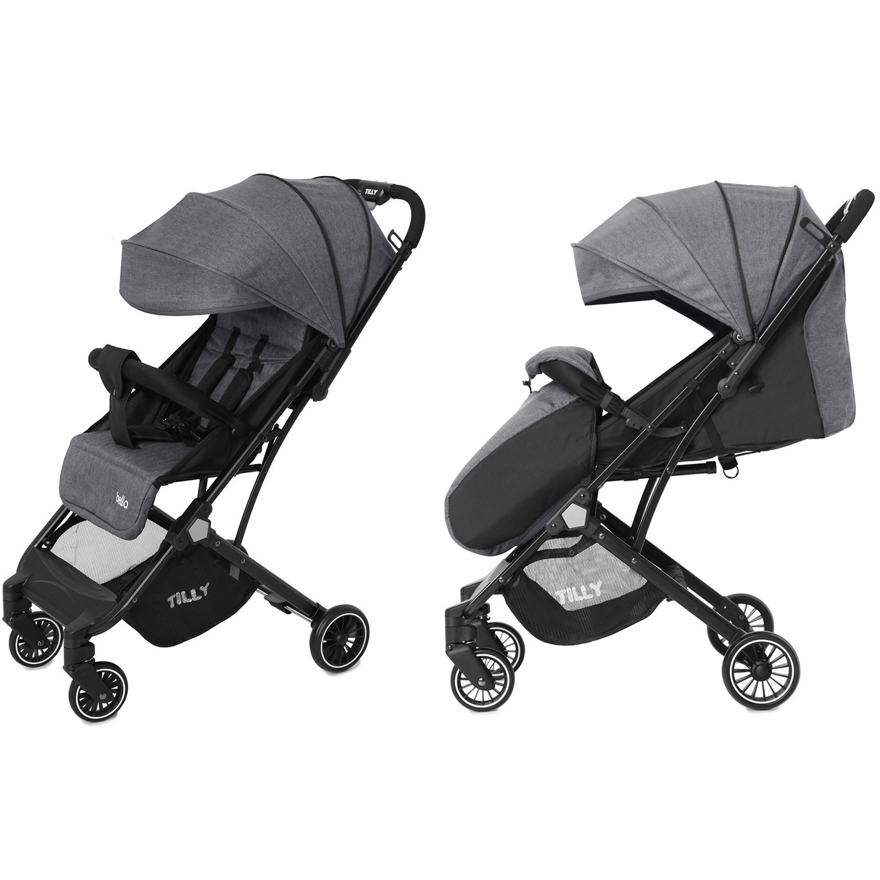 

Коляска прогулянкова Tilly Bella T-163 Anchor Grey + дощовик S