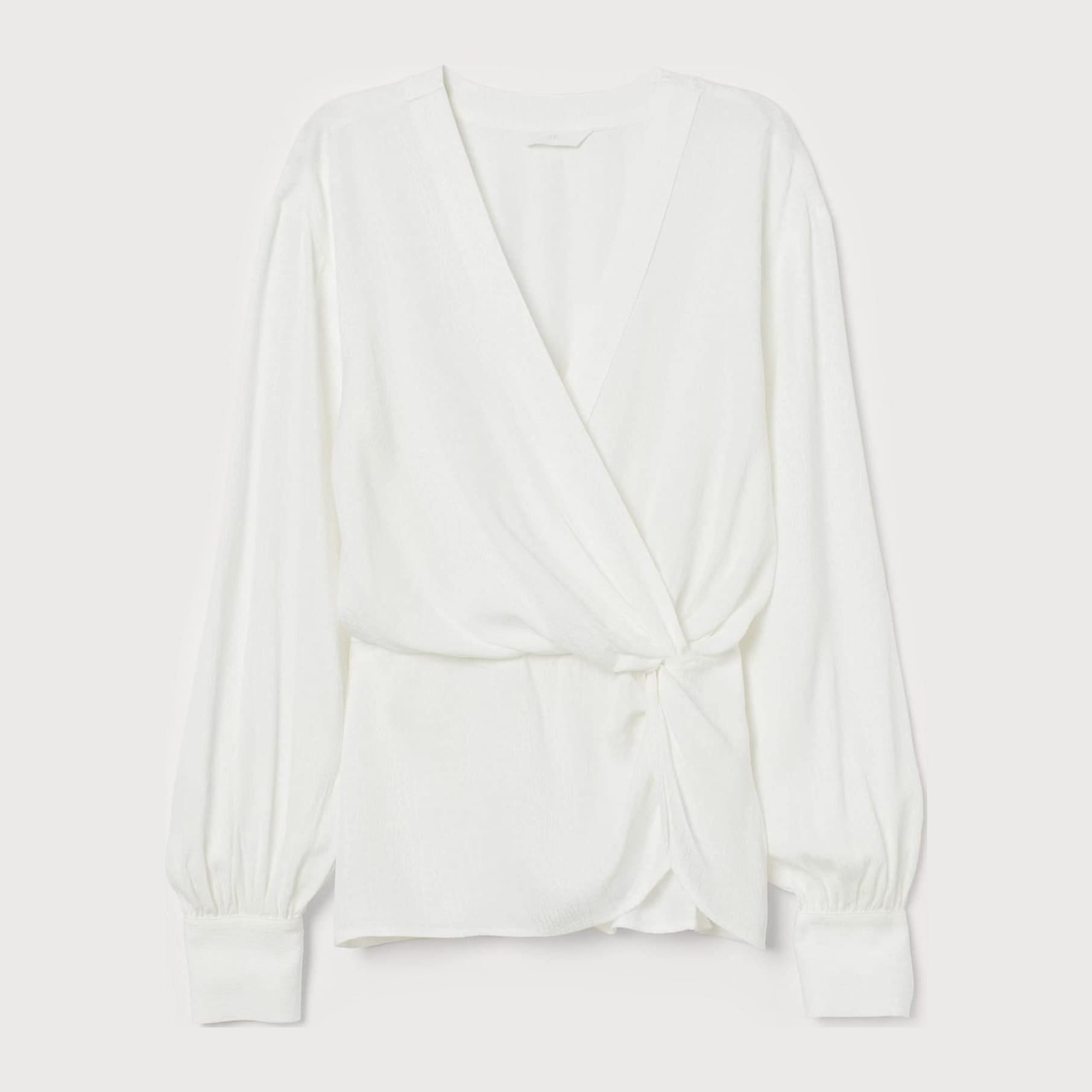 

Блузка H&M 7989660log  Молочная, Блузка H&M 7989660log 40 Молочная