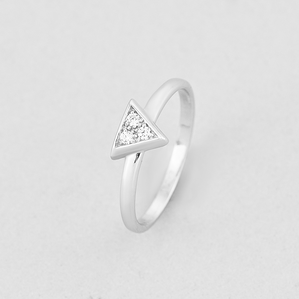 

Серебряное кольцо Minimal 9120092-18 18