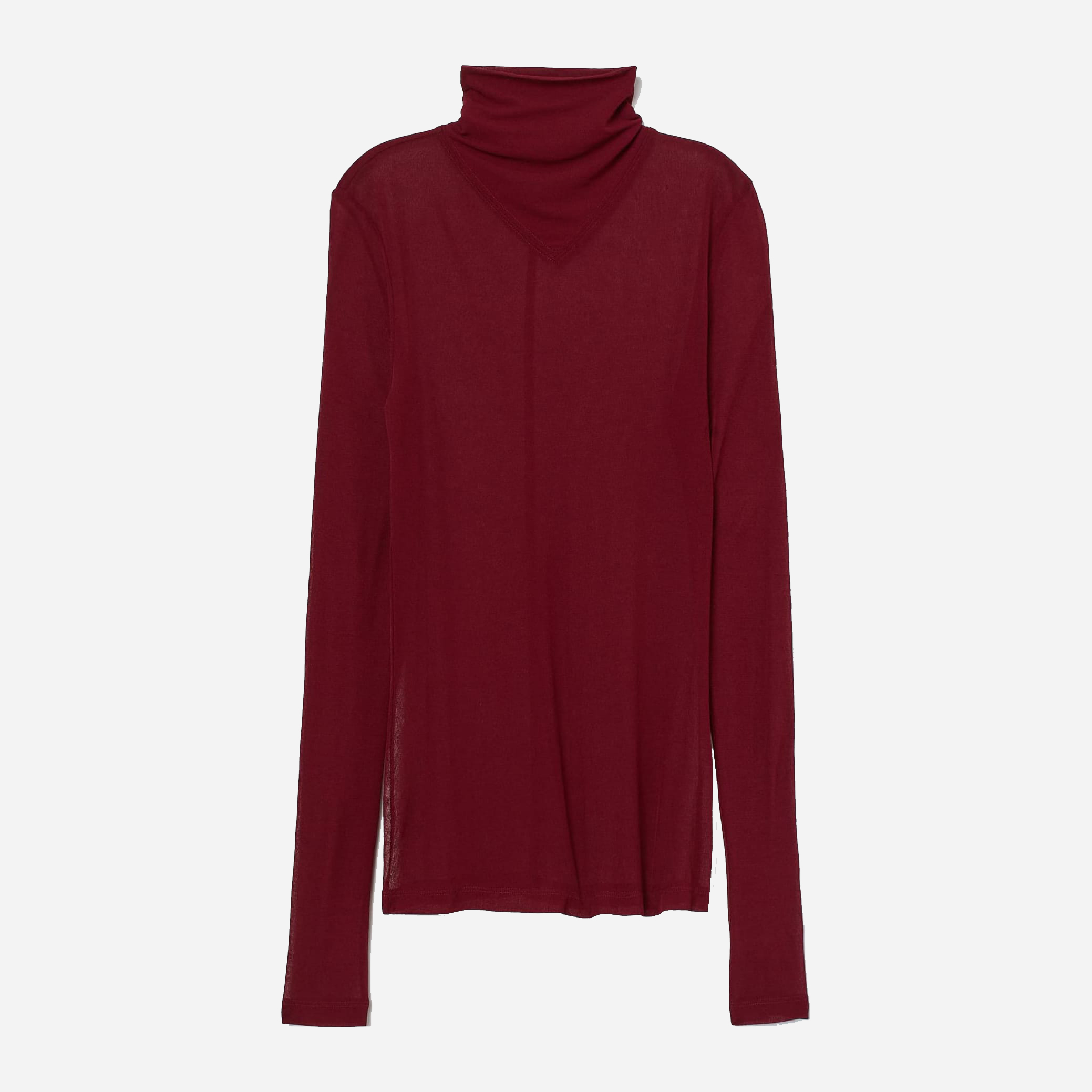 

Водолазка H&M 8288090log M Бордовая