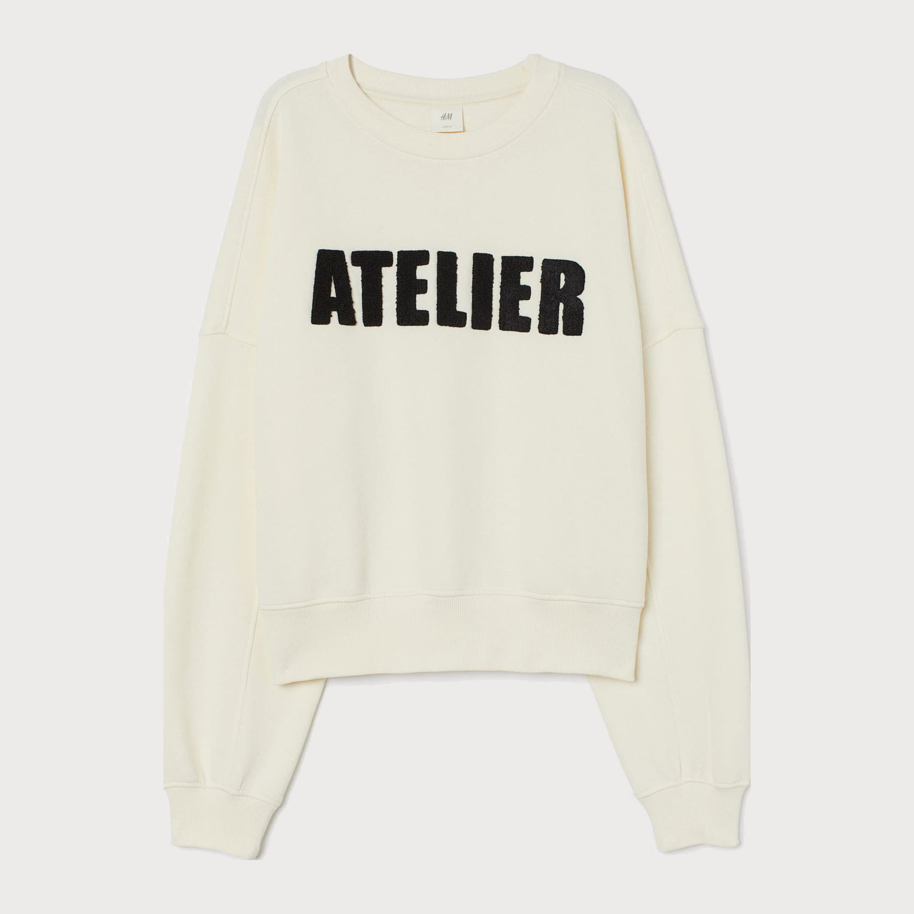 

Свитшот H&M 8525211log XL Молочный