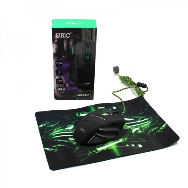 

Мышка GAMING MOUSE +PAD X7S 7D (NU002383)