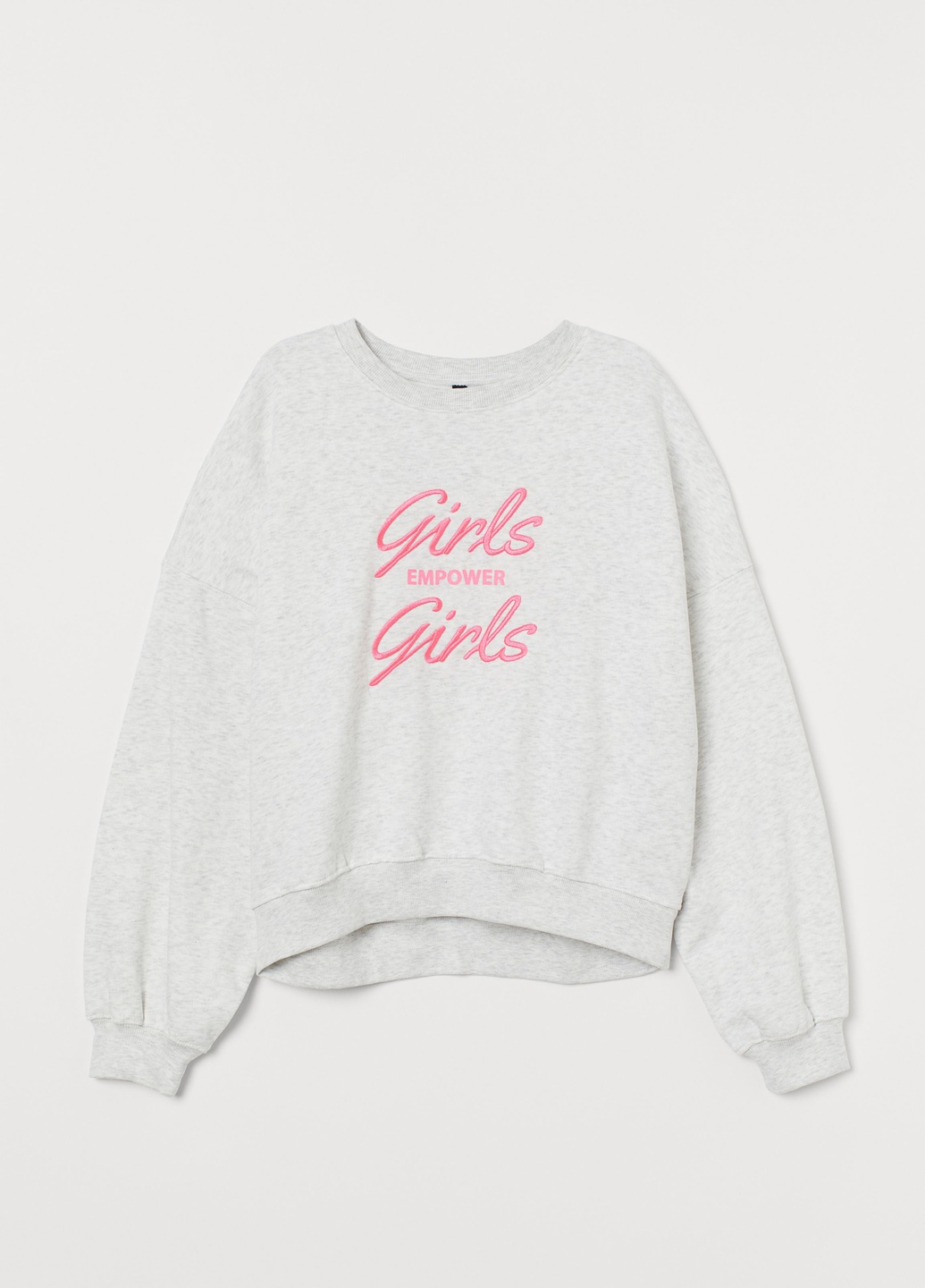 

Свитшот H&M  Светло-серый 0784650_св.сер_girls, Свитшот H&M S Светло-серый 0784650_св.сер_girls