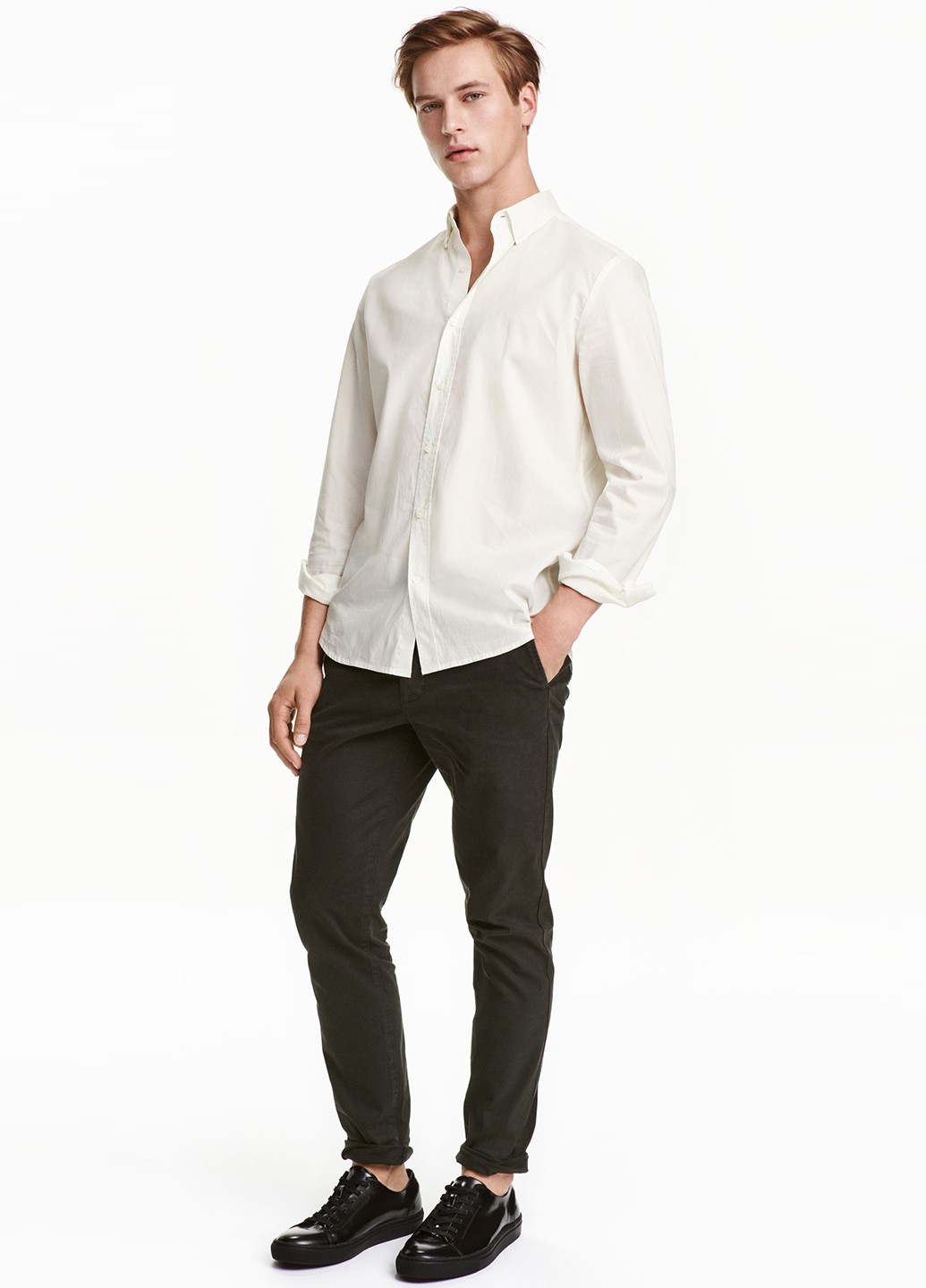 

Брюки H&M W31 Серо-зеленый 0710876_серо.зелен