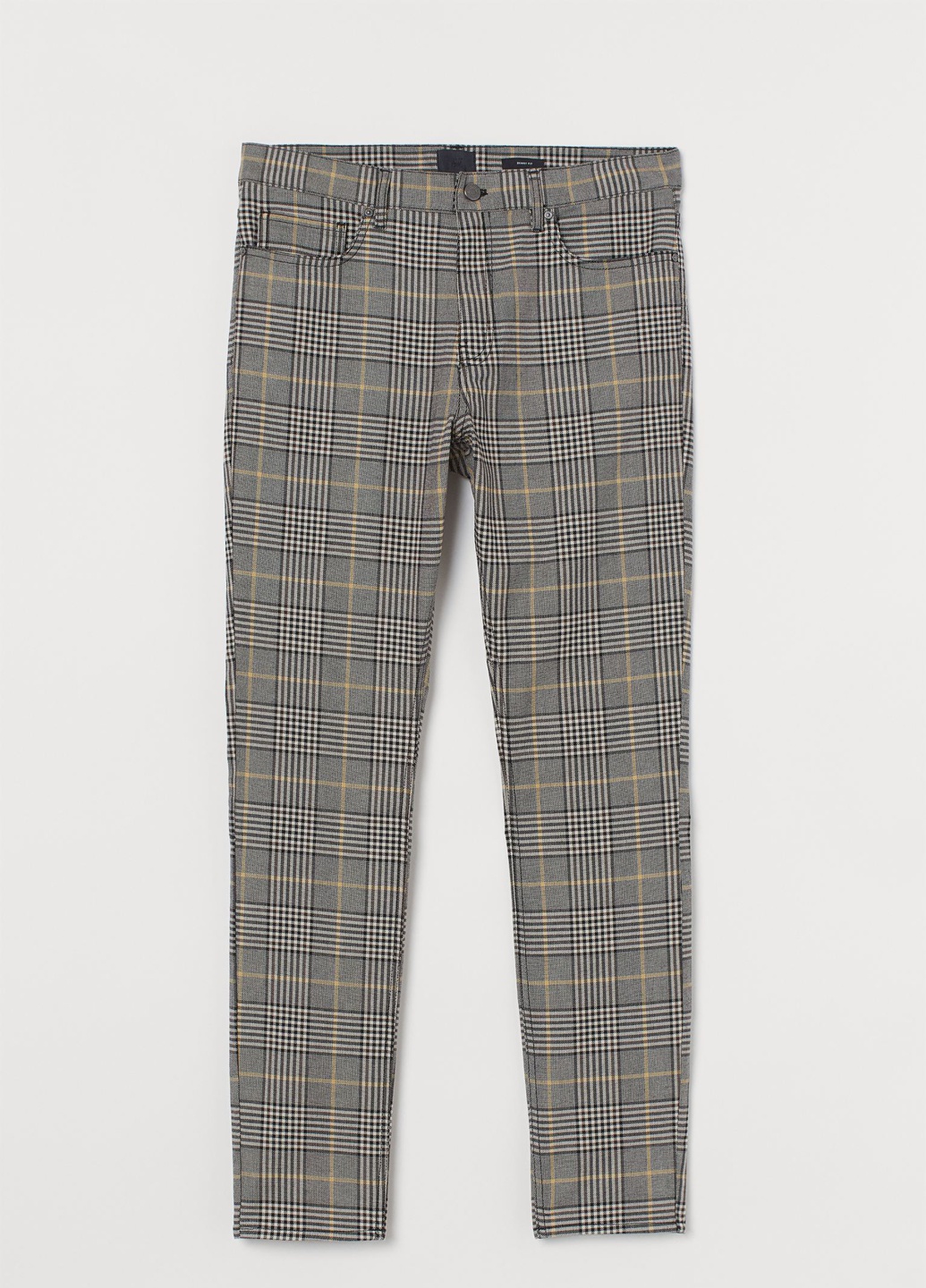 

Брюки H&M W32 Серый 0798972_чер.кор.клет