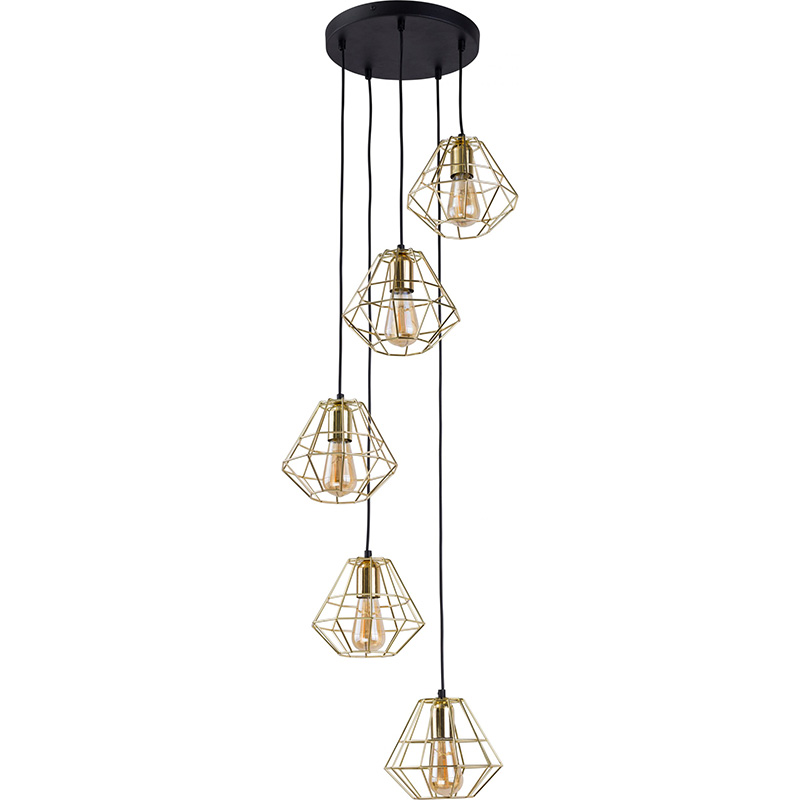 

Подвесной светильник Tk Lighting 1781 Diamond Gold (27479)