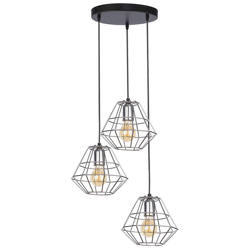 

Подвесной светильник Tk Lighting 4277 Diamond Silver (27691)