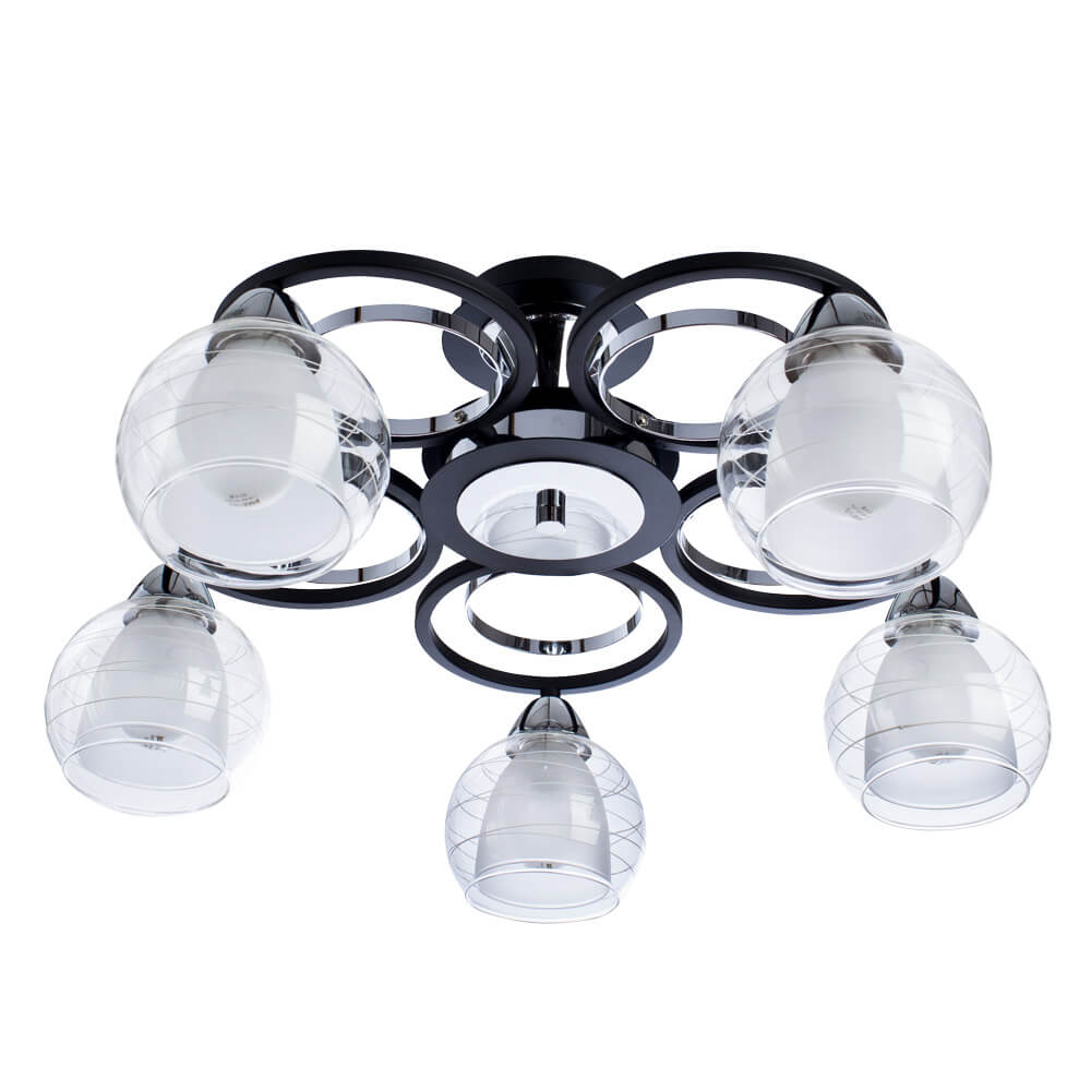 

Люстра Arte Lamp A1604Pl-5Bk Ginevra