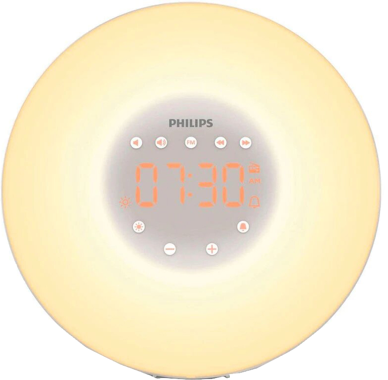 

Настольные часы с будильником Philips HF3505/60