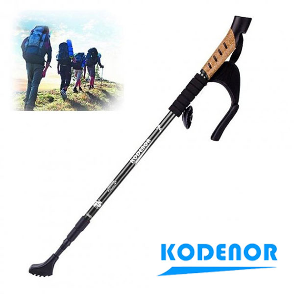 

Палки для скандинавской ходьбы "Kodenor" телескопические (пара) Черный