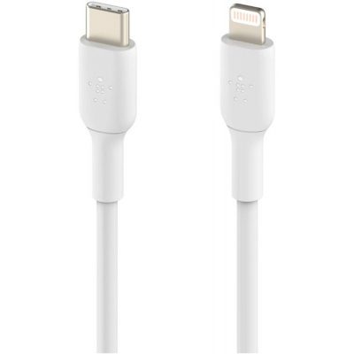 

Дата кабель USB Type-C to Lightning 1.0m PVC white Belkin
