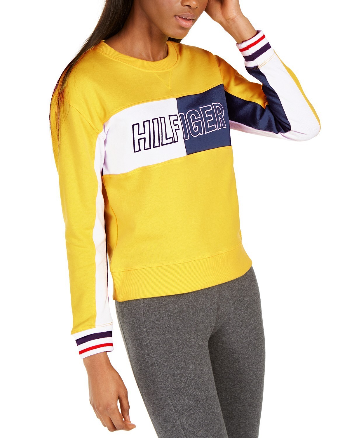 

Свитшот женский Tommy Hilfiger S желтый