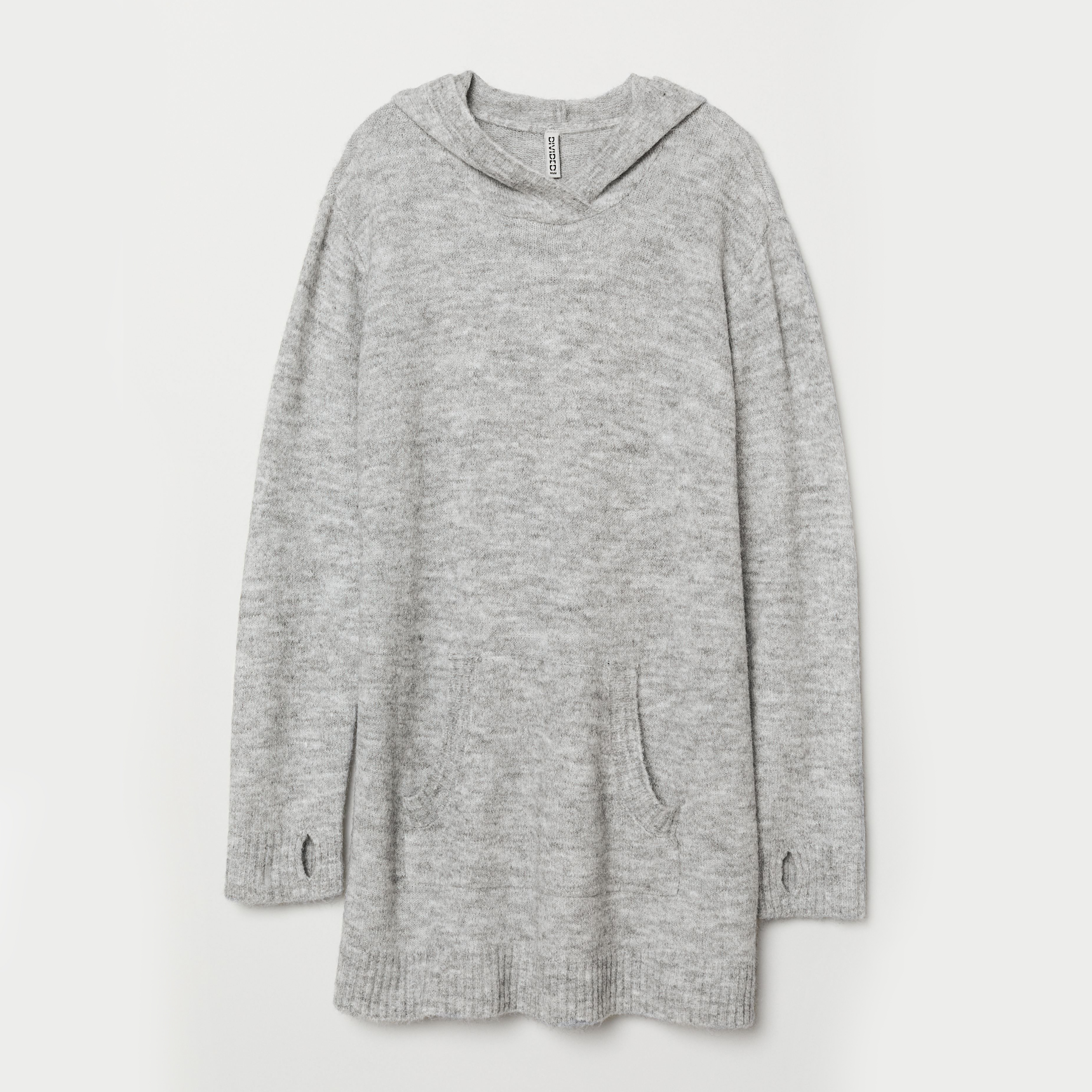 

Худи H&M 5052326  Серый меланж, Худи H&M 5052326 S Серый меланж