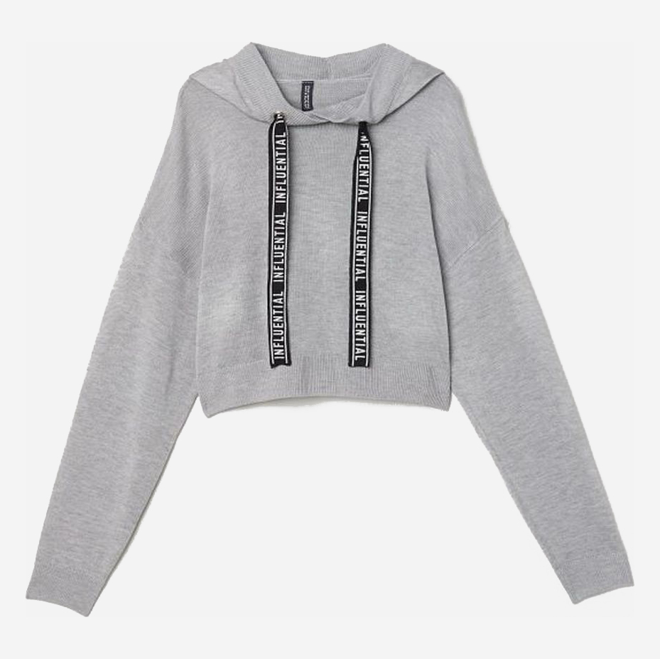 

Худи H& 0506495-8  Серое, Худи H&M 0506495-8 M Серое