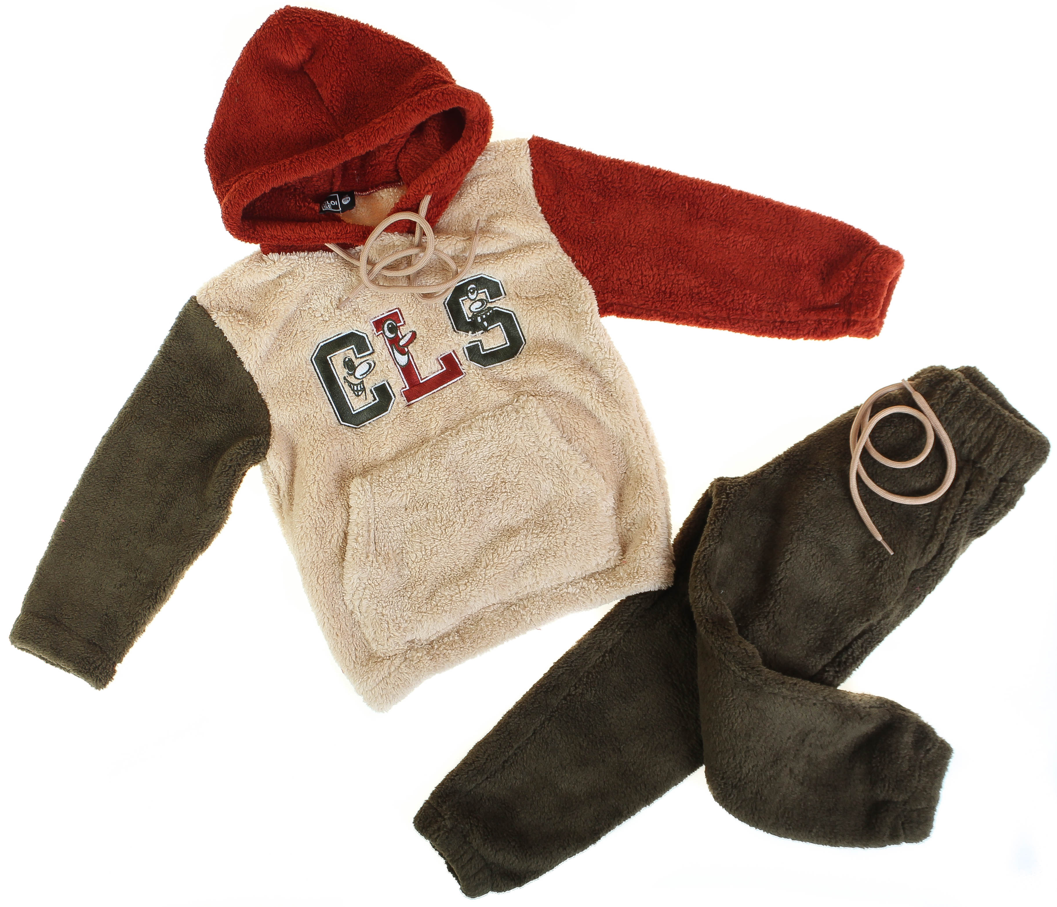 

Худи с карманом + Брюки с карманами Cloise Бежевый 128 см CL0215001