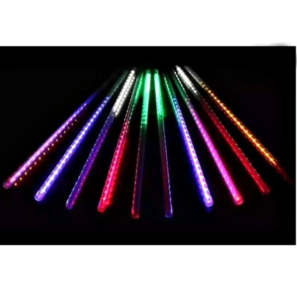 

Светодиодная гирлянда Тающие сосульки (Метеоритный дождь) на 192 Led электрическая мультицвет 4.1 м