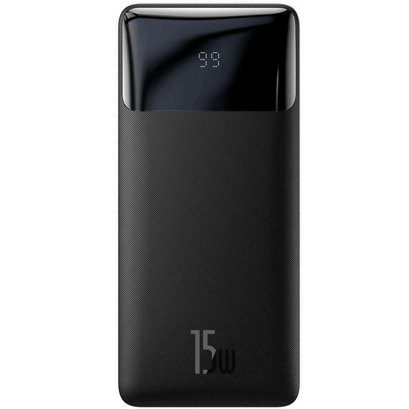 

Портативное зарядное устройство Baseus Bipow Digital Display 15W 30000mAh Черный