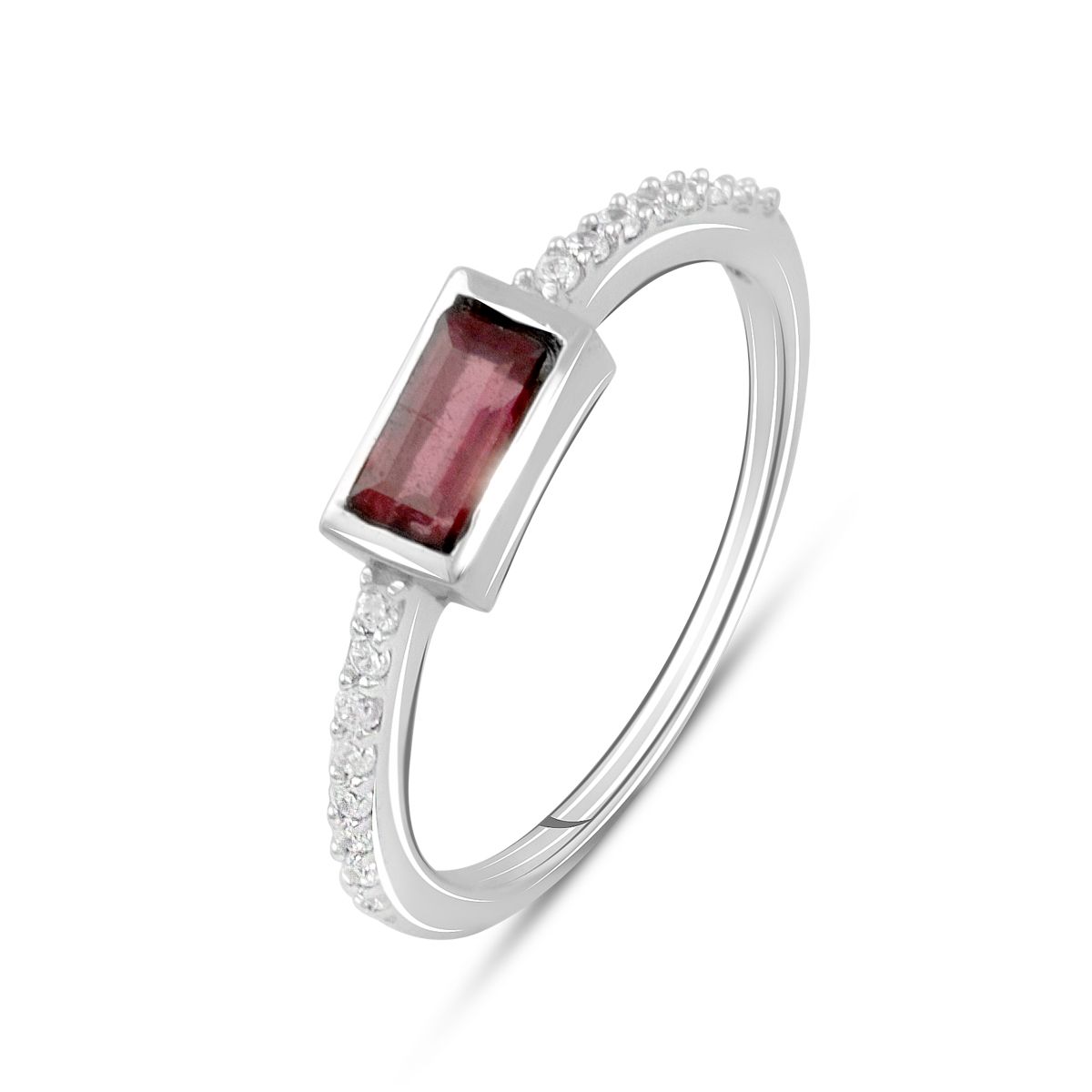 

Серебряное кольцо jill с натуральным рубином 2.675ct 18 размер