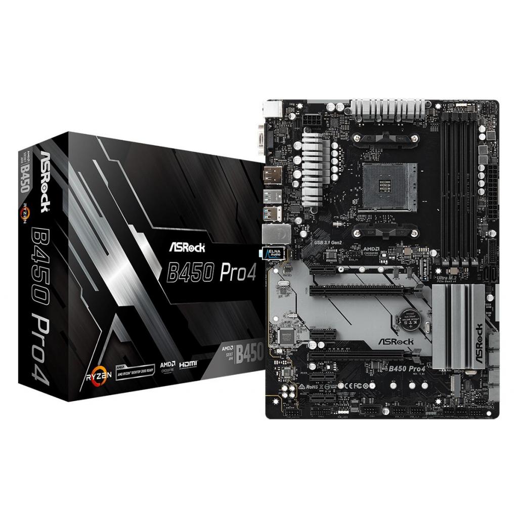 

Материнская плата ASRock B450 Pro4 Socket AM4 (B450 Pro4)