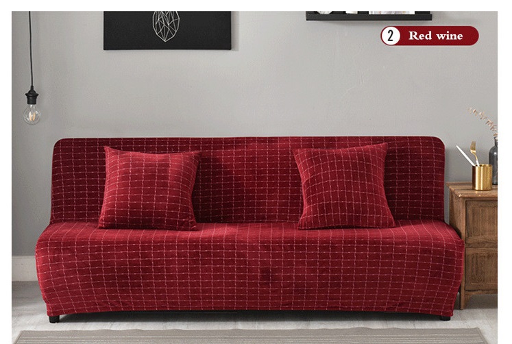 

Чехол на диван Homytex двухместный 145*185 см велюр бордовый арт.HT-384815