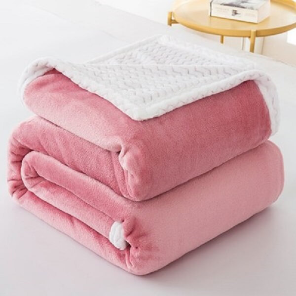 

Плед Homytex Евро 200*230 см двуслойный микрофибра розовый арт.8-8815