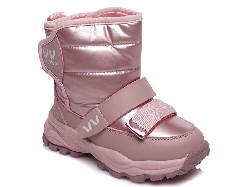 

Зимові черевики Weestep (26р.) 17,2 см рожеві