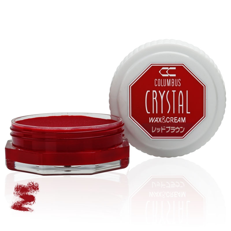 

Воск для обуви красный 600 Columbus Crystal Wax&Cream, 35 мл