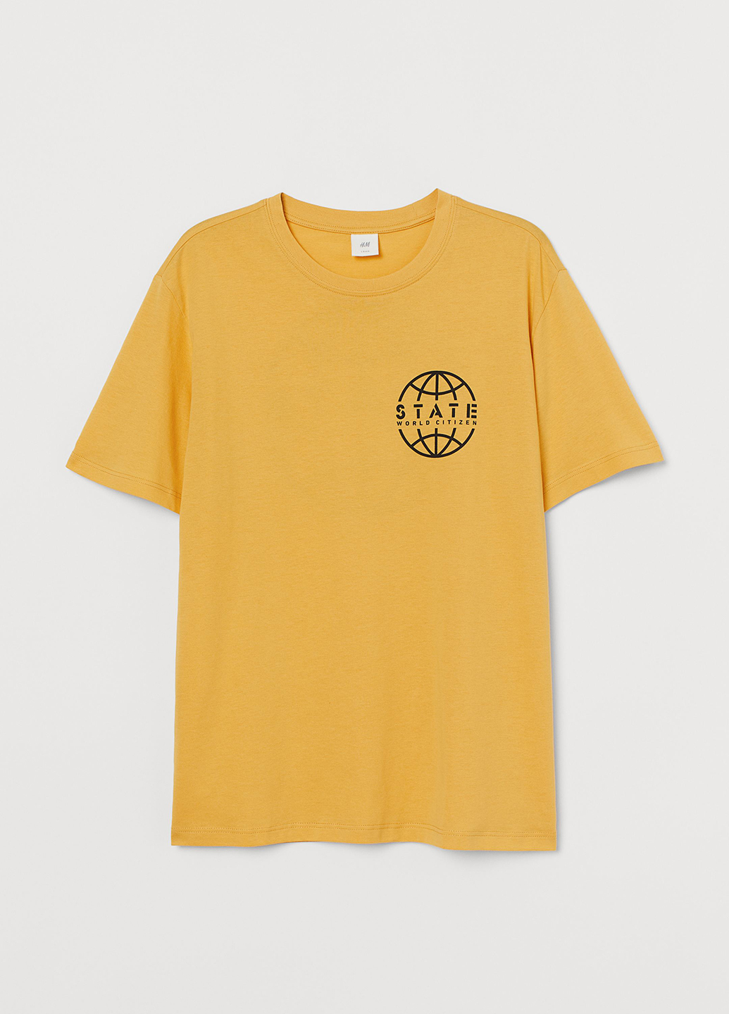 

Футболка H&M  Желтый 0699923_state_05, Футболка H&M XS Желтый 0699923_state_05