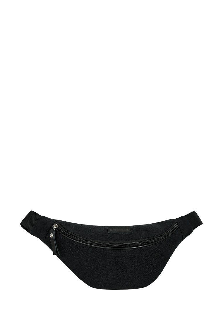 

Сумка - Бананка на пояс Exodus Leather Canvas Черный P2103EX022