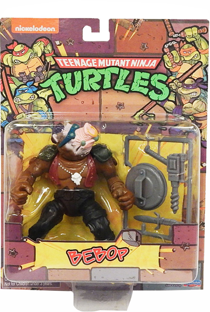 

Игровая фигурка TMNT 1988 Style серии Черепашки-ниндзя Бибоп 12 см (6900006634374)