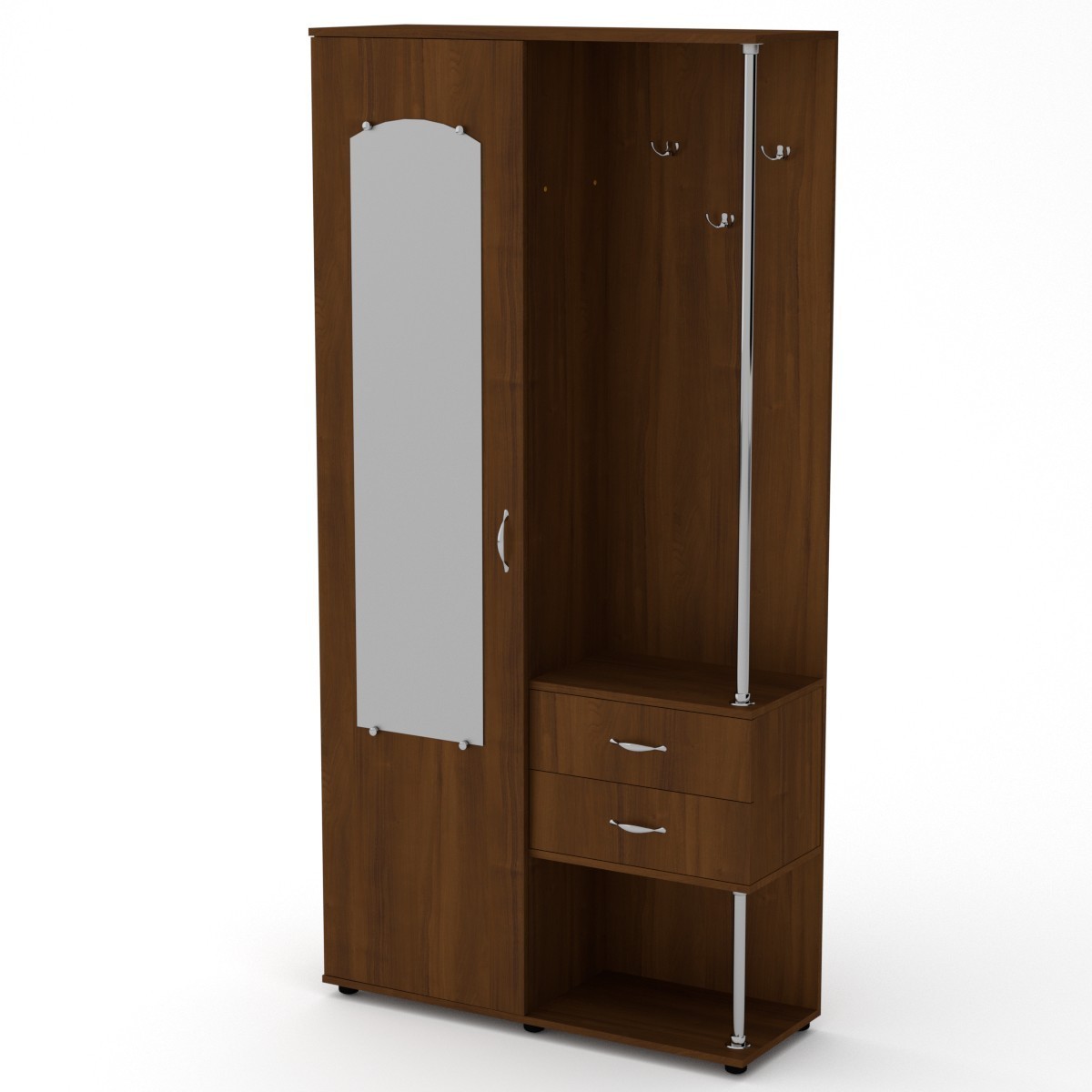 

Прихожая Надежда Компанит Орех Экко