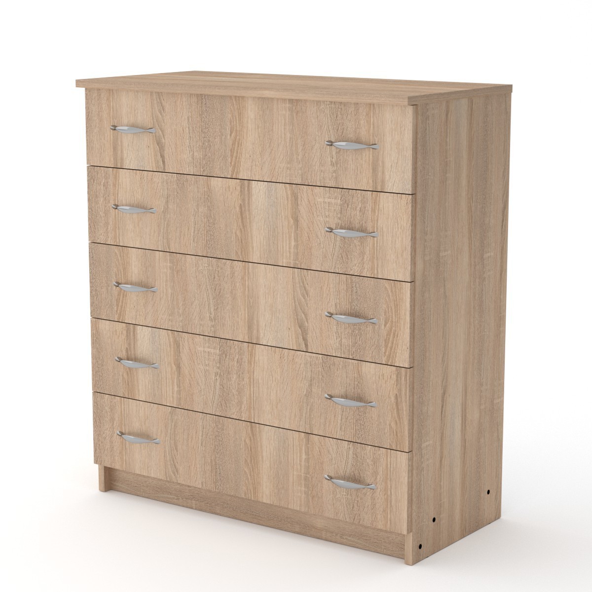 

Комод 5П (направляющие полного выдвижения) Компанит Дуб сонома