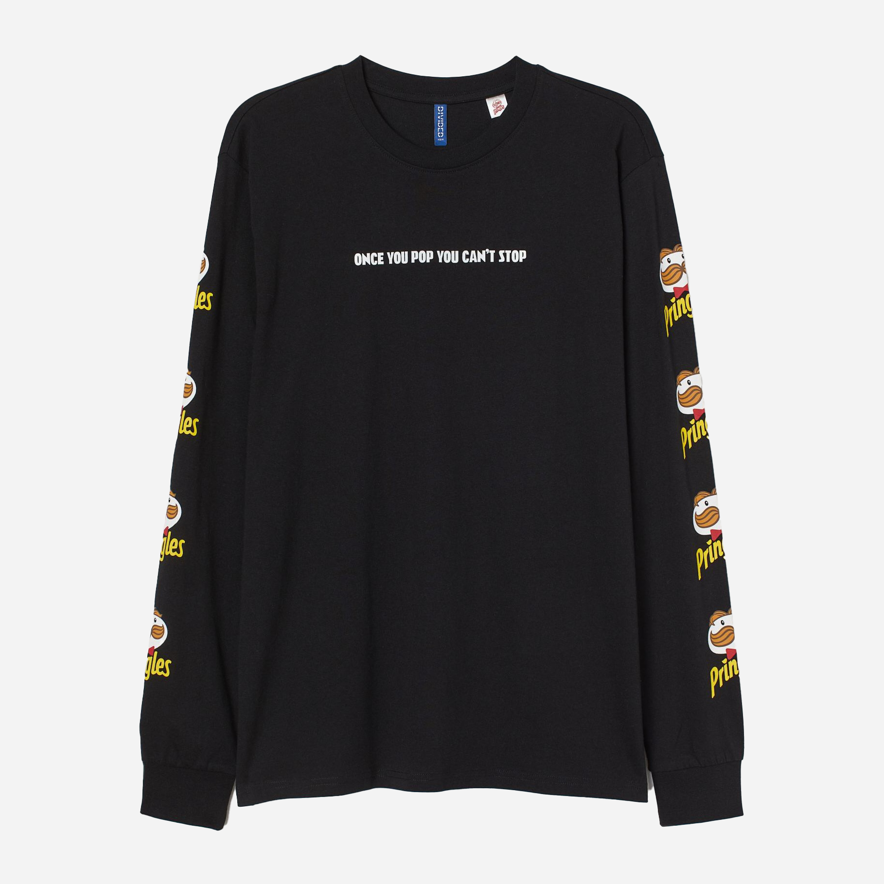 

Лонгслив H&M 8469371 XS Черный