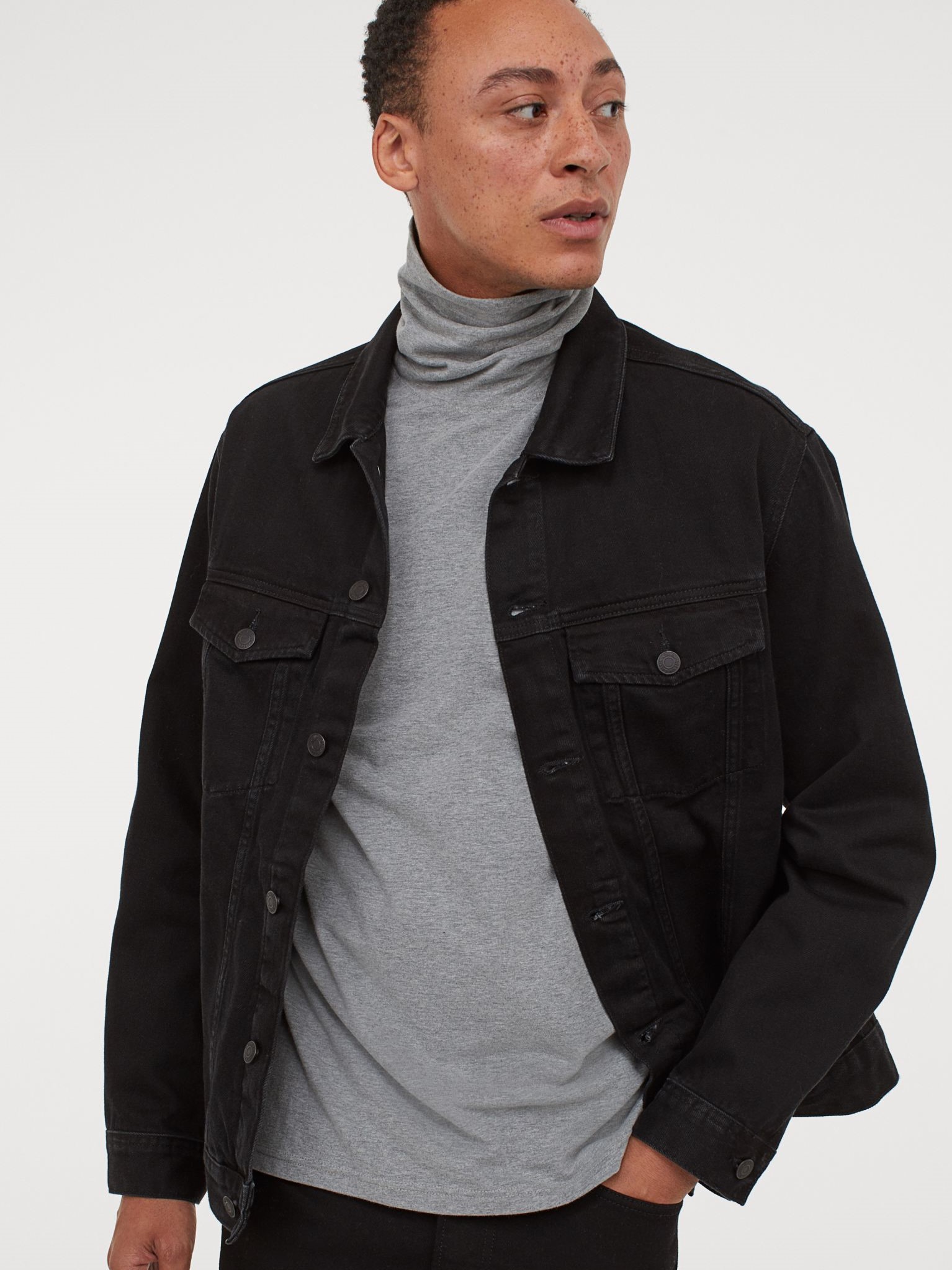 

Джинсовка H&M 4976400  Черная, Джинсовка H&M 4976400 XS Черная