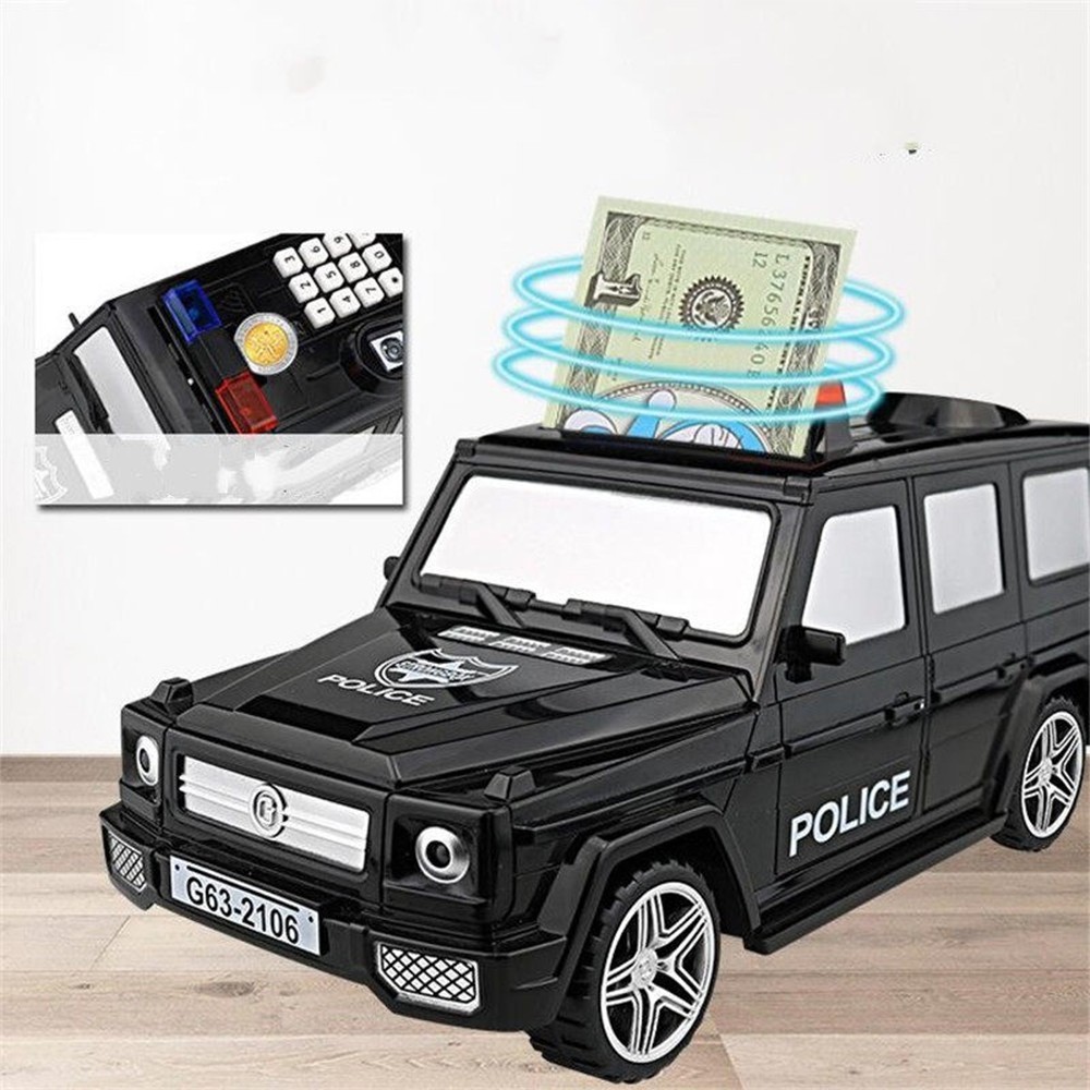 

Детская машина сейф-копилка с кодовым замком и отпечатком пальца Gelandewagen