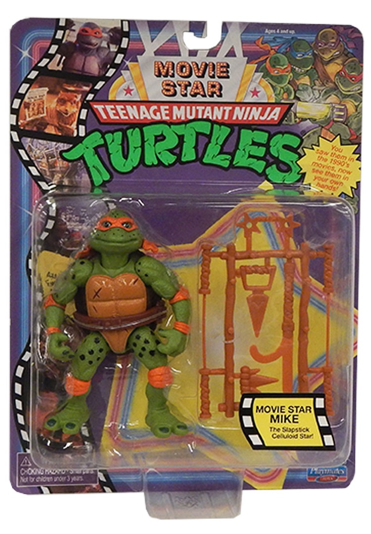 

Игровая фигурка TMNT Movie Star 1992 серии Черепашки-ниндзя Микеланджело 12 см (6900006634435)