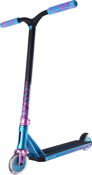 

Трюковой самокат Root Industries Invictus 2 Teal/Pink 110 мм (se4444)