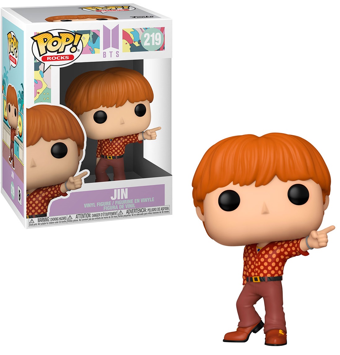 

Игровая фигурка Funko Pop серии BTS Динамит Джин (8930007266548)