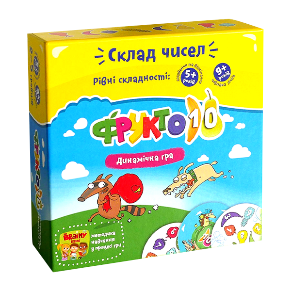 

Настольная игра Brainy Band Фрукто 10 (укр) ( УКР002 )