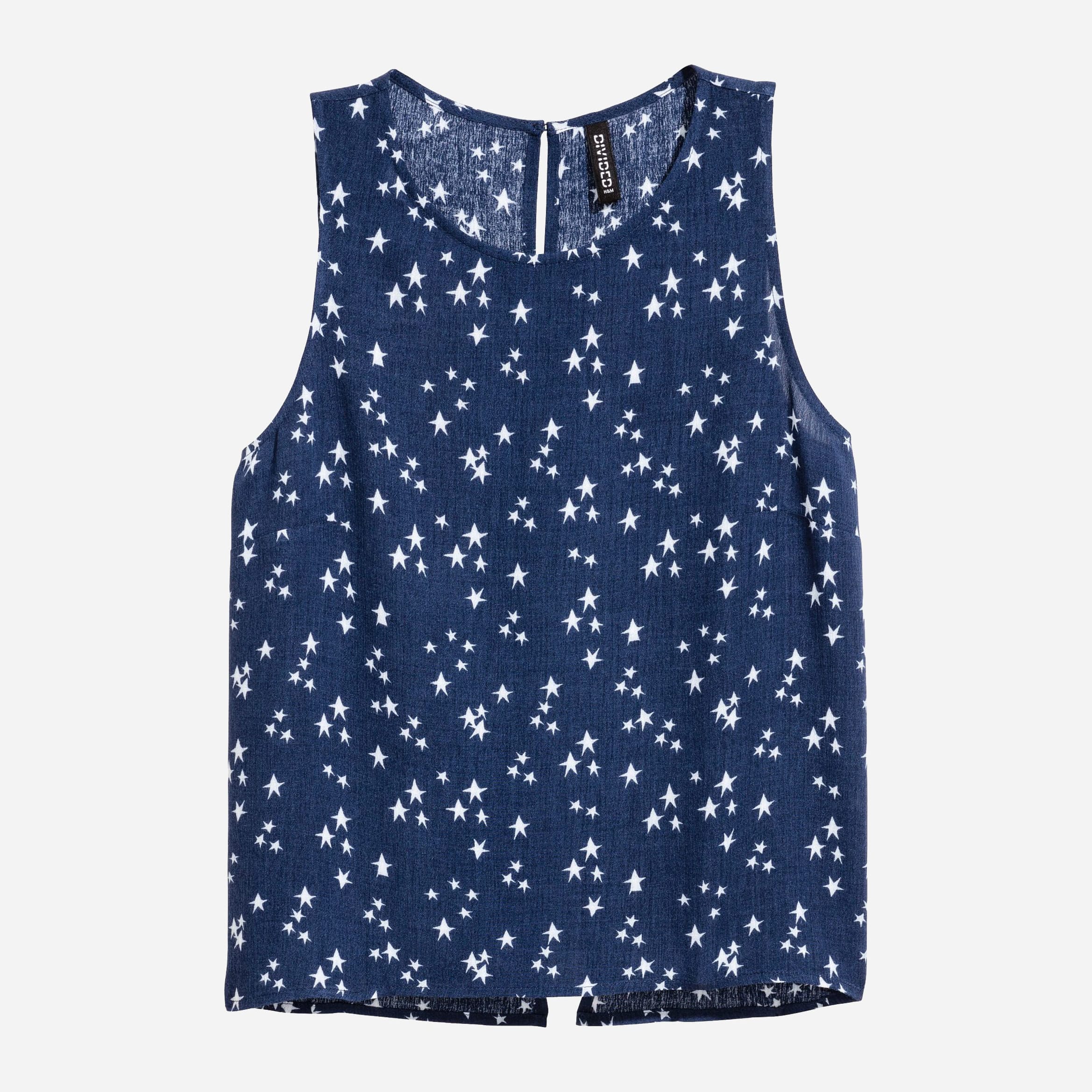 

Топ H&M 1311-507360  Синий, Топ H&M 1311-507360 36 Синий