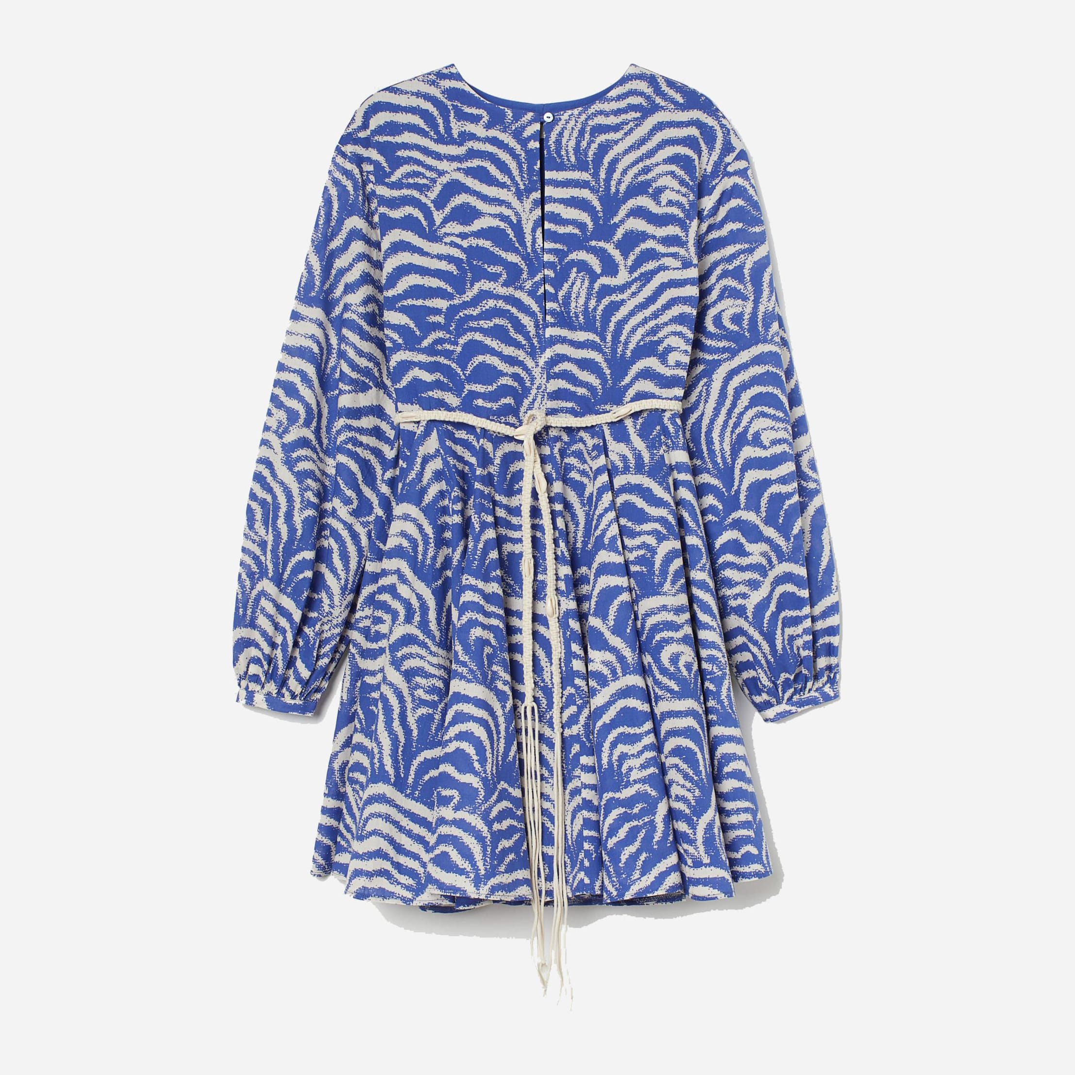 

Платье H&M 1011-988619 M Синее с белым