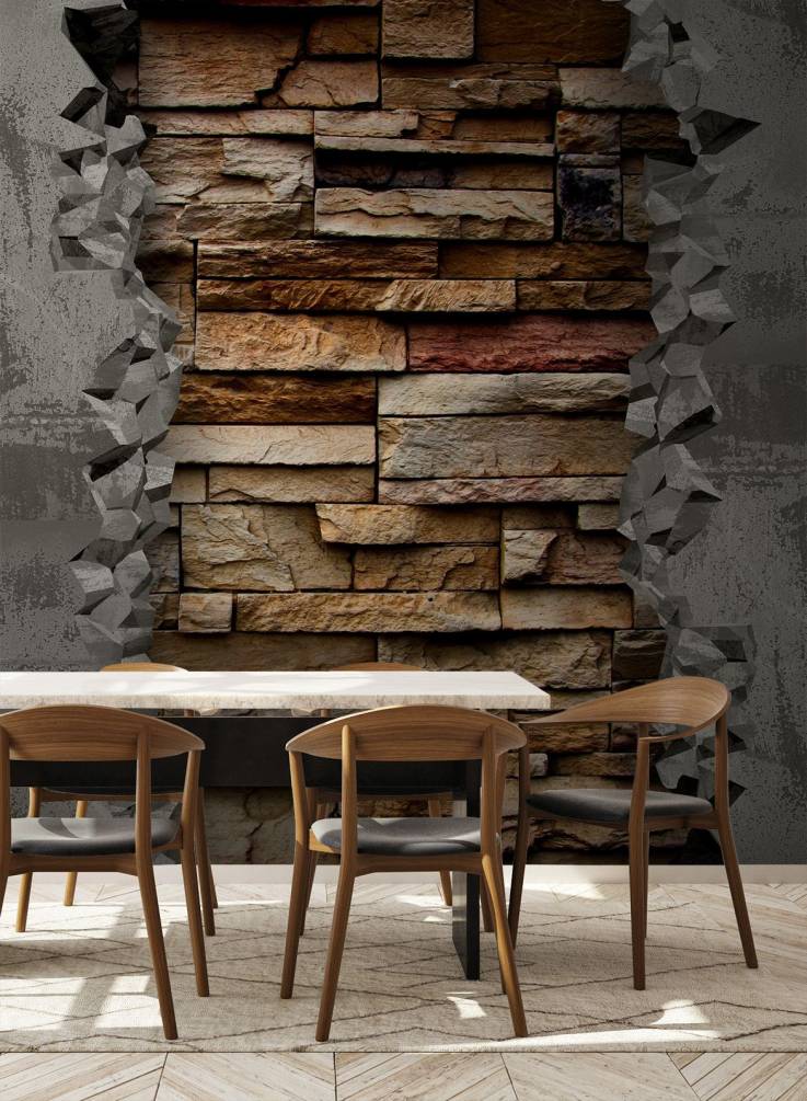 

Фотообои Walldeco Декоративная кирпичная стена №33291 Лоск