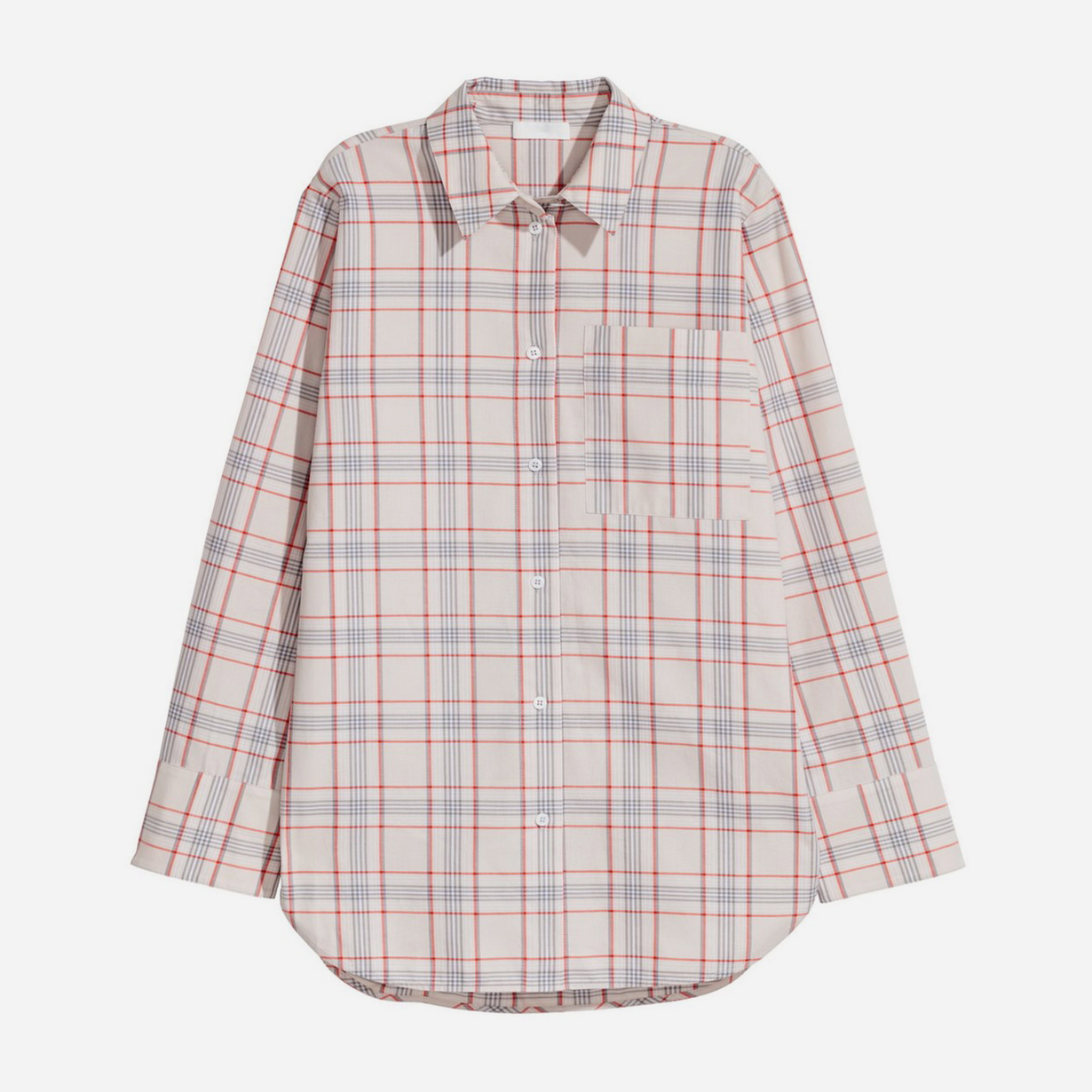 

Рубашка H&M 0637422-7  Бежевая, Рубашка H&M 0637422-7 36 Бежевая