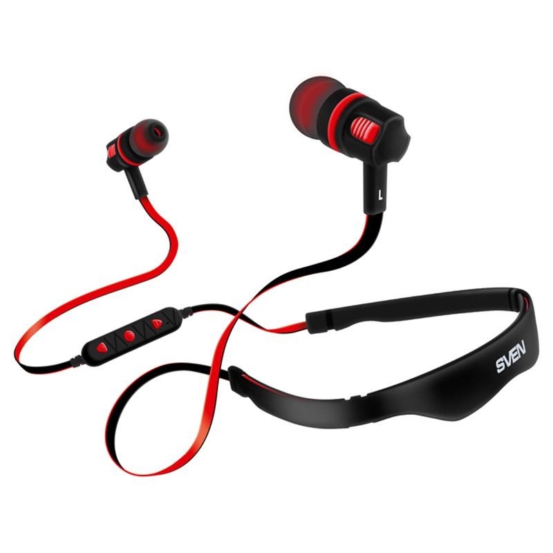 

Bluetooth-гарнитура Sven E-216B Black/Red