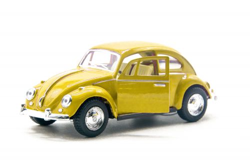 

Машинка KINSMART "Volkswagen Classical Beetle" (желтая) KT5057W (15-37458)