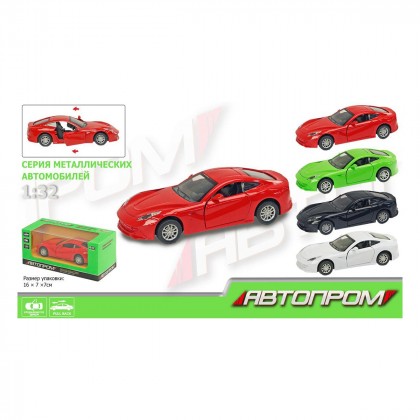 

Металлическая машина Автопром Porsche 1:32 (17-6083356)